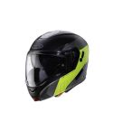 CASCO CABERG HORUS  SCOUT NEGRO MATE/AMARILLO NEÓN/ANTRACITA