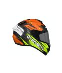 CASCO MT TARGO ZYFRA NARANJA/AMARILLO NEÓN