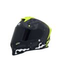 CASCO X-SPORTS V151 ELEMENTI GRIS/AMARILLO NEÓN MATE