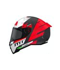 CASCO MT REVENGE 2 BRUSH ROJO NEÓN BRILLANTE