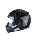 CASCO LS2 353 RAPID BLUR NEGRO BRILLANTE