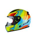 CASCO LS2 353 RAPID FRAME AMARILLO NEÓN/NARANJA/AZUL