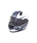 CASCO FP RACECRAFT 856 BLANCO/NEGRO/GRIS