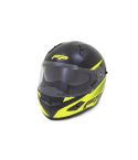 CASCO FP RACECRAFT 856 NEGRO/AMARILLO NEÓN/GRIS