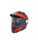 CASCO FP BARSTOW 313 NEGRO/ROJO