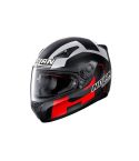 CASCO NOLAN N60-5 GEMINI REPLICA PETRUCCI NEGRO/GRIS TITANIO/ROJO