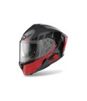 CASCO AIROH SPARK RISE NEGRO/ROJO