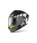 CASCO AIROH SPARK RISE NEGRO MATE/BLANCO/AMARILLO