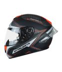 CASCO MT RAPIDE PRO MASTER GRIS MATE/NARANJA NEÓN