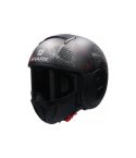 CASCO SHARK DRAK KRULL NEGRO MATE/ROJO