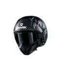 CASCO SHARK DRAK CROWER NEGRO MATE