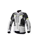 CHAQUETA ALPINESTARS BOGOTA PRO DRYSTAR V3 GRIS/NEGRO/AMARILLO NEÓN