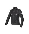 CHAQUETA CLOVER AIRJET-5 MESH NEGRO/BLANCO