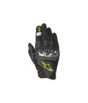 GUANTES ALPINESTARS SMX1 AIR V2 NEGRO/AMARILLO NEÓN