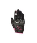 GUANTES ALPINESTARS STELLA SMX-1 AIR V2 NEGRO/ROSADO