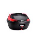 MALETA TOP CASE GIVI BLADE MONOLOCK B37N 37 LITROS NEGRO/ROJO