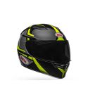 CASCO BELL QUALIFIER NEGRO BRILLANTE/ HI VIZ