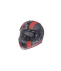 CASCO MT RAPIDE OVERTAKE ROJO MATE /GRIS FF104