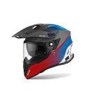 CASCO AIROH COMMANDER PROGRESS SV AZUL/ROJO MATE