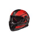 CASCO MT THUNDER 3 SV PITLANE ROJO MATE