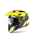 CASCO AIROH COMMANDER SV AMARILLO/NEGRO MATE