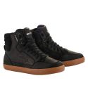 TENNIS/BOTAS ALPINESTARS J-6 WP NEGRO/CAFÉ