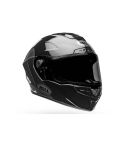 CASCO BELL STAR DLX MIPS LUX CHECKERS NEGRO BRILLANTE/GRIS MATE