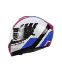 CASCO MT BLADE 2 SV OMI BLANCO/MORADO/AZUL