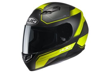 CASCO HJC CS-15 INNO NEGRO MATE/AMARILLO NEON