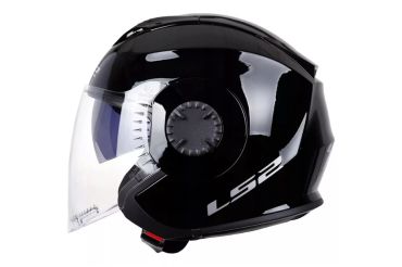 CASCO LS2 570 VERSO SOLID NEGRO BRILLANTE