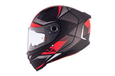 CASCO MT REVENGE 2 HATAX ROJO/MATE 