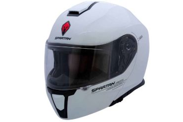 CASCO SPARTAN SV GECKO SOLID BLANCO PERLA