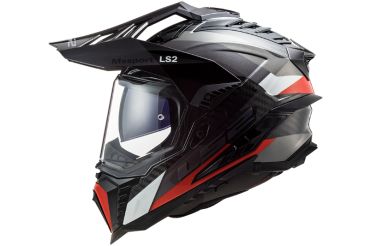 CASCO LS2 MX701 EXPLORER FRONTIER TITANIO/ROJO