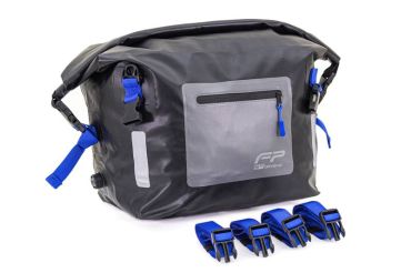 MALETA FP DRY BAG S30 IMPERMEABLE 30 LITROS NEGRO/AZUL/GRIS