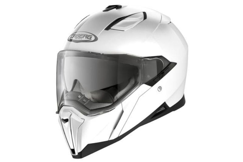CASCO CABERG JACKAL BLANCO BRILLANTE
