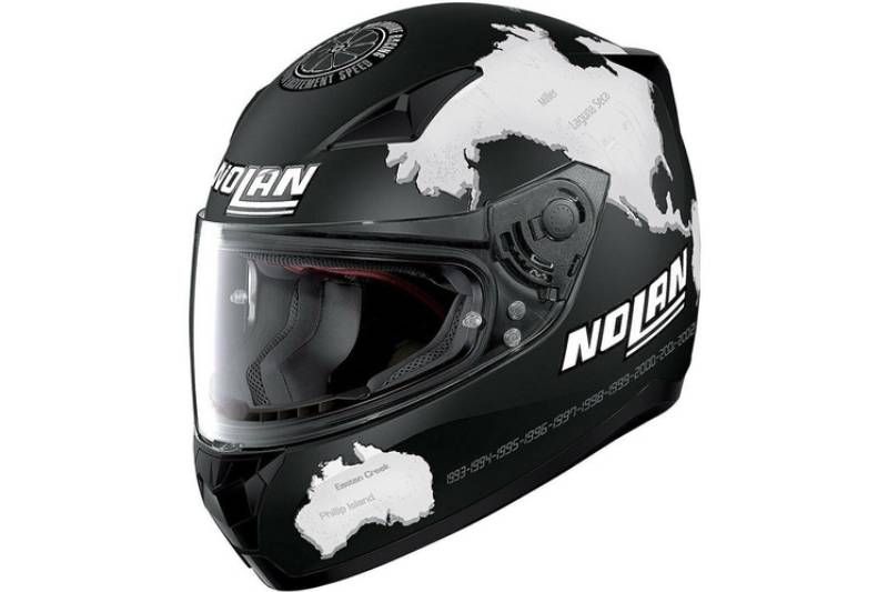 Casco nolan negro mate clearance