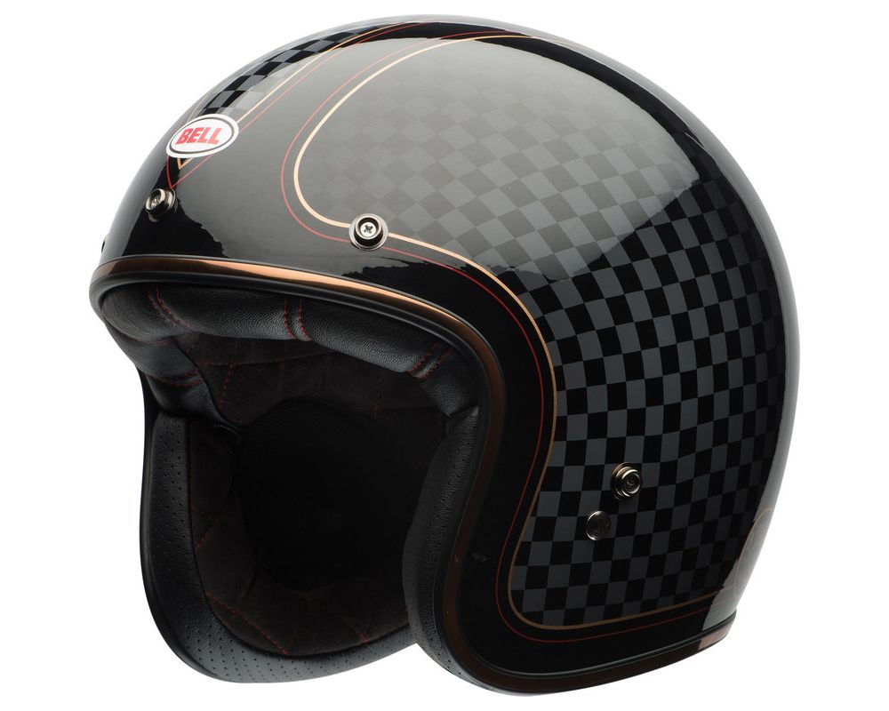 CASCO BELL CUSTOM 500 RSD NEGRO