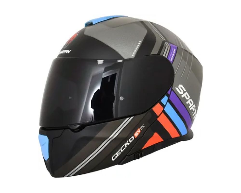 Casco integral de moto para motocicleta, visera abatible para motocross o  motocicleta, diseño modular, con certificado DOT ECE (guantes de protección