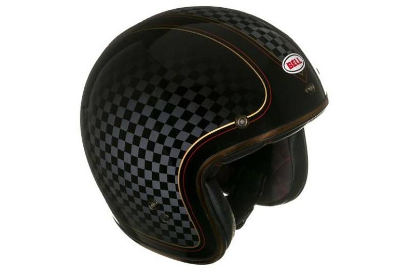  Bell Casco personalizado 500 SE (Vértigo negro mate/plateado -  S) : Automotriz