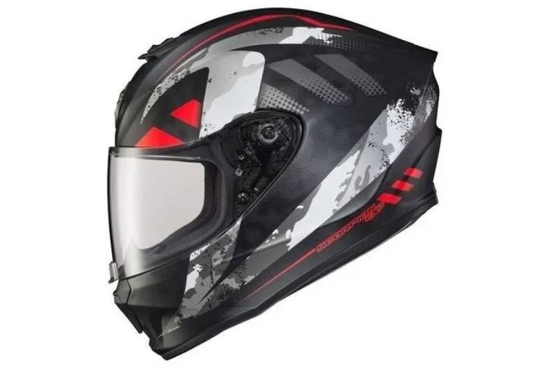 Casco scorpion best sale negro mate