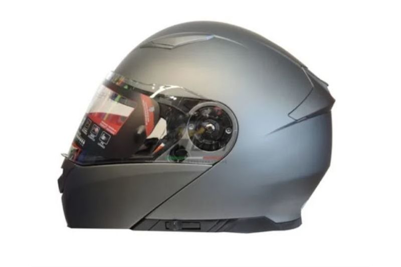 VISERA CASCO CROSS MT TECHNICAL (PLATA)