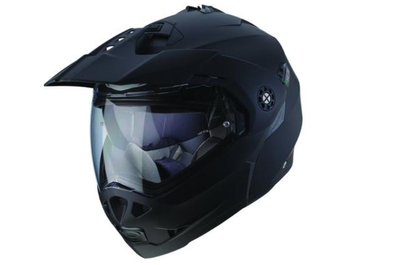 CASCO CABERG TOURMAX NEGRO MATE