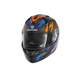 Casco shark naranja 2025