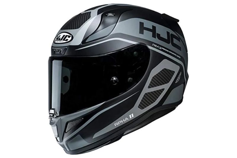 CASCO HJC RPHA-11 SARAVO NEGRO/GRIS MATE