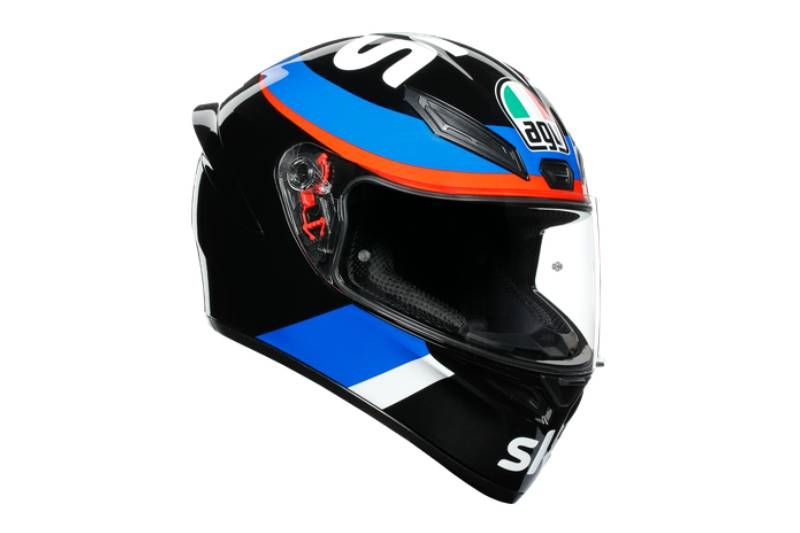 AGV Casco Integral Moto AGV K1 VR46 Sky Racing Team Tamaño XL Helmet Casque 