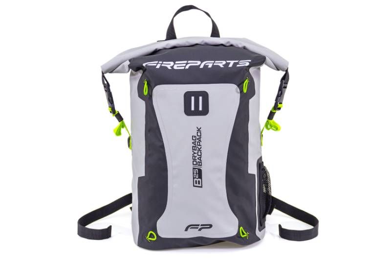 salchicha fácil de lastimarse Sala MORRAL IMPERMEABLE FP DRYPACK B25 25 LITROS GRIS/VERDE NEÓN